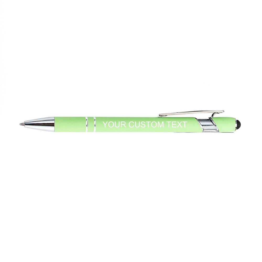 Wholesale 100pcs Multicolor Custom Ballpoint Pens with Custom Text MOQ200pcs